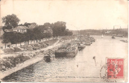 PENICHES - SAINT-DENIS (95) L'Ile Saint-Denis En 1909 - Chiatte, Barconi
