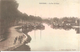 PENICHES - TONNERRE (89) Le Port Du Canal - Chiatte, Barconi