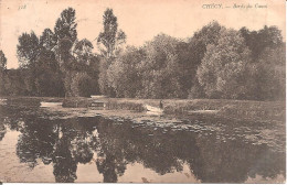 PENICHES - BATELLERIE - CHECY (45) Bords Du Canal En 1910 - Binnenschepen