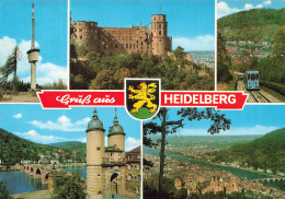 ALLEMAGNE - Heidelberg - Gruss Aus Heidelberg - Multivues - Colorisé - Carte Postale - Heidelberg