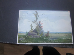 Berthold Claus Das Marchen Vomblucht ??? Old Postcards Paintings - Paintings