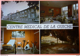 CARTE LA GUICHE - 71 - CENTRE MEDICAL - REEDUCATION FONCTIONNELLE - SCANS RECTO VERSO - 3 - Autres & Non Classés