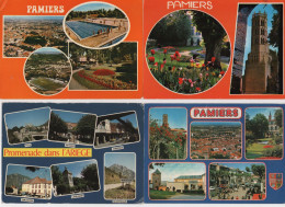 09 - PAMIERS - Lot De 4 Cartes Postales Format 10.5 X 15 Cm - (R011) - Pamiers