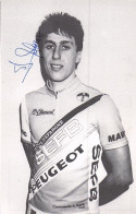 Vélo - Cyclisme -  Coureur Cycliste Belge Stephan Van Leeuwe - Team SEFB Peugeot - 1988 - Signé - Cycling