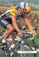 Vélo - Cyclisme -  Coureur Cycliste Hollandais Peter Harings - Team Panasonic - 1989 - Cycling