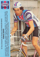Vélo - Cyclisme -  Coureur Cycliste Frederic Vichot - Team COOP Mercier - 1982 - Radsport