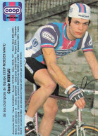 Vélo - Cyclisme -  Coureur Cycliste Claude Moreau - Team COOP Mercier - 1982 - Cycling
