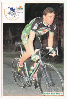 Vélo - Cyclisme -  Coureur Cycliste Belge Dirk De Wolf - Team Gatorade - Cycling
