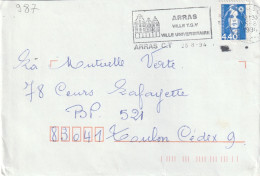 FLAMME  PERMANENTE   / N°  2822  62  ARRAS   C.T. - Mechanical Postmarks (Other)