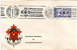 Carta Con Matasellos Commemorativo De Region Gallega Barco De Valdeorras 1973 - Lettres & Documents