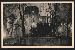 AK Stuttgart, Brand Des Alten Schlosses 1931 Bei Nacht  - Disasters
