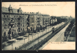 AK Berlin-Schöneberg, Kleiststrasse Und Hochbahnstation Nollendorf-Platz  - Schöneberg