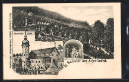 AK Schwäbisch-Gmünd, St. Salvator-Kirche  - Schwaebisch Gmünd