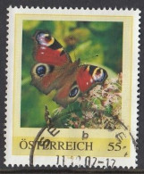 AUSTRIA 66,personal,used,hinged,butterflies - Personalisierte Briefmarken
