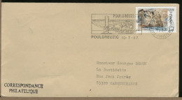 FRANCIA FRANCE -  POULDREUZIC -   BIGOUDEN - Mechanical Postmarks (Other)