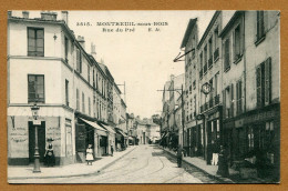 MONTREUIL-SOUS-BOIS (93) : " RUE DU PRE " - Montreuil