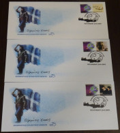 Greece 2003 Cretan Conference Official Elta Commemorative Covers - Unused Stamps
