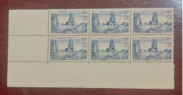 France 1947 Bloc De 6 Timbres Neuf** N° YT 746 Caen - Ungebraucht