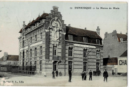 Dunkerque La Maison Du Marin Circulée En 1921 - Dunkerque