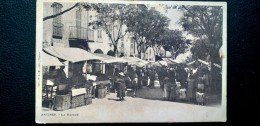 06 ,  Antibes ,le Marché  Début 1900.......beau Plan - Altri & Non Classificati