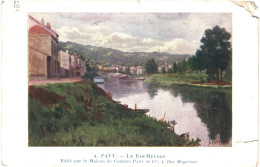 CPA Carte Postale France Le Bas Meudon Illustration De Pavy 1912 VM80863 - Meudon