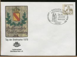 GERMANY - DEUTSCHE - FDC 1978 - TAG DER BRIEFMARKE   N° 3 - 1971-1980