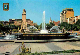 Espagne - Espana - Madrid - Fuente - Plaza De Espana - Fontaine Place D'Espagne - CPM - Voir Scans Recto-Verso - Madrid