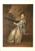 Art - Peinture - Antoine Watteau - La Finette - CPM - Carte Neuve - Voir Scans Recto-Verso - Peintures & Tableaux