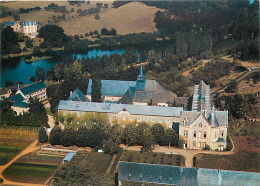 53 - Entrammes - Abbaye Notre-Dame De Port Du Salut - Vue Aérienne  Façade Sud - CPM - Voir Scans Recto-Verso - Entrammes