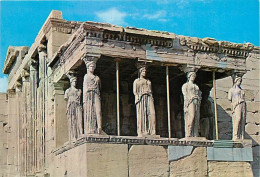 Grèce - Athènes - Athína - L'Acropole - Le Portique Des Caryatides - Carte Neuve - CPM - Voir Scans Recto-Verso - Grèce