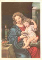 Art - Peinture Religieuse - P Mignard - La Vierge à La Grappe - CPM - Voir Scans Recto-Verso - Tableaux, Vitraux Et Statues