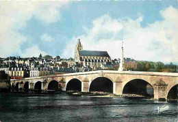 41 - Blois - Le Pont Sur La Loire Et La Cathédrale Saint-Louis - CPM - Voir Scans Recto-Verso - Blois