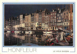 14 - Honfleur - Le Vieux Port - Bateaux - Flamme Postale De St Pair Sur Mer - CPM - Voir Scans Recto-Verso - Honfleur