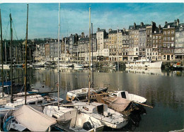 14 - Honfleur - Le Vieux-Bassin Crée Sous Louis XIV Et Le Quai Sainte-Catherine - Bateaux - Flamme Postale De Blonville  - Honfleur