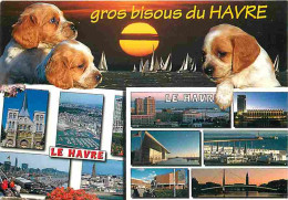 Animaux - Chiens - Cocker - Chiots - Le Havre - Multivues - CPM - Voir Scans Recto-Verso - Hunde