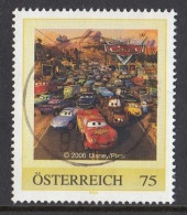 AUSTRIA 75,personal,used,hinged,cars - Personalisierte Briefmarken