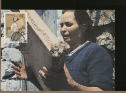 PORTOGALLO - PORTUGAL - FDC 1985 - CARTOLINA MAXIMUM - EUROPA CEPT - Maximum Cards & Covers