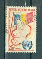 TCHAD - N°64 Oblitéré. -  Admission Du Tchad Aux Nations Unies. - Usati