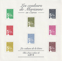 France 2004 Les Couleurs De Marianne En Euros Bloc Feuillet N°67 Neuf** - Neufs