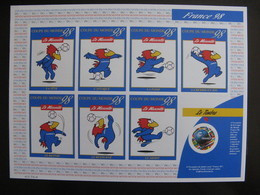 TB Feuille " FOOTIX" N° 3140a, Neuve XX. - Unused Stamps