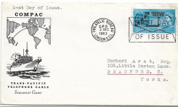 FDC 1963 - 1952-1971 Pre-Decimale Uitgaves
