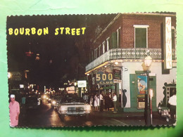 Bourbon Street NEW ORLEANS Louisiana USA , 500 ' S Club ,1976 , TB - New Orleans