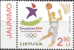 Lituania 2010-Youth Olympic Games Set (1v) - Litouwen