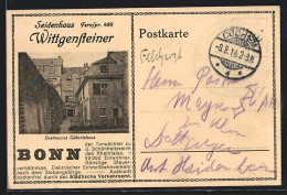 AK Bonn, Beethovens Geburtshaus, Seidenhaus Wittgensteiner  - Bonn