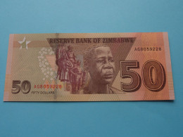 50 - Fifty Dollars - 2020 ( For Grade, Please See Photo ) UNC > ZIMBABWE ! - Zimbabwe