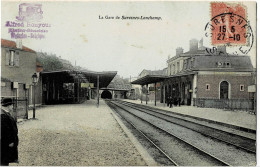 La Gare De Suresnes-Lonchamp Circulée En 1906 - Suresnes