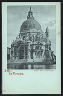 Lume Di Luna-Cartolina Venezia, Chiesa Maria Della Salute  - Venezia (Venedig)
