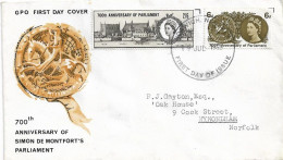 FDC 1965 - 1952-1971 Pre-Decimale Uitgaves
