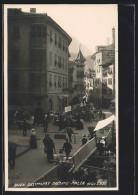 Cartolina Bolzano, Piazza Delle Erbe  - Bolzano