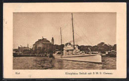 AK Kiel, SMS Carmen Und Königliches Schloss  - Guerra